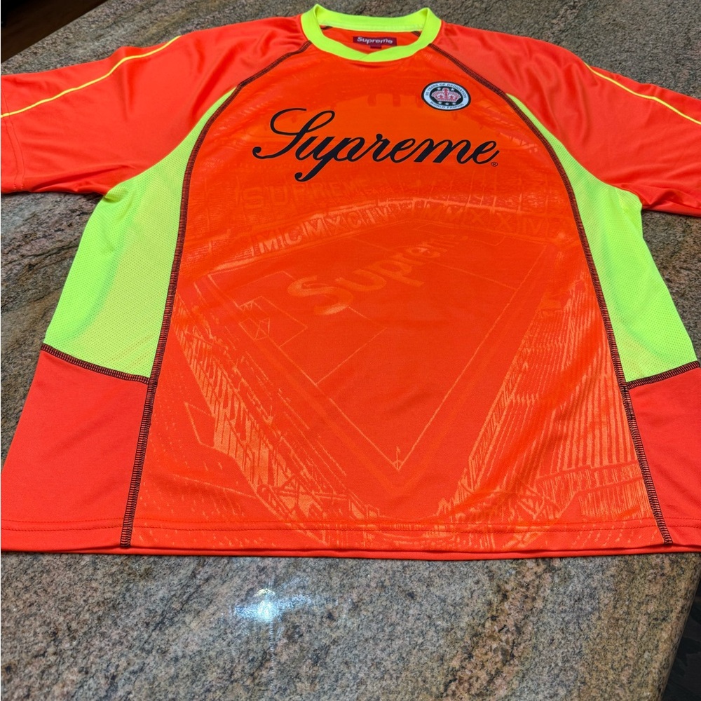 Supreme Red and Yellow Jersey